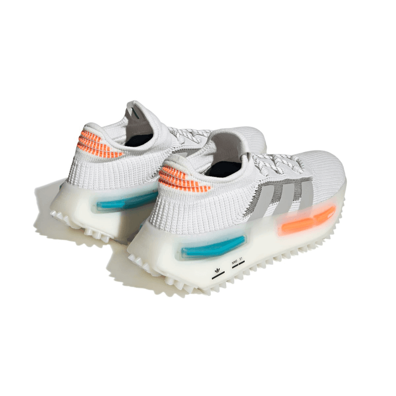adidas Originals NMD_S1 'White Orange Teal'